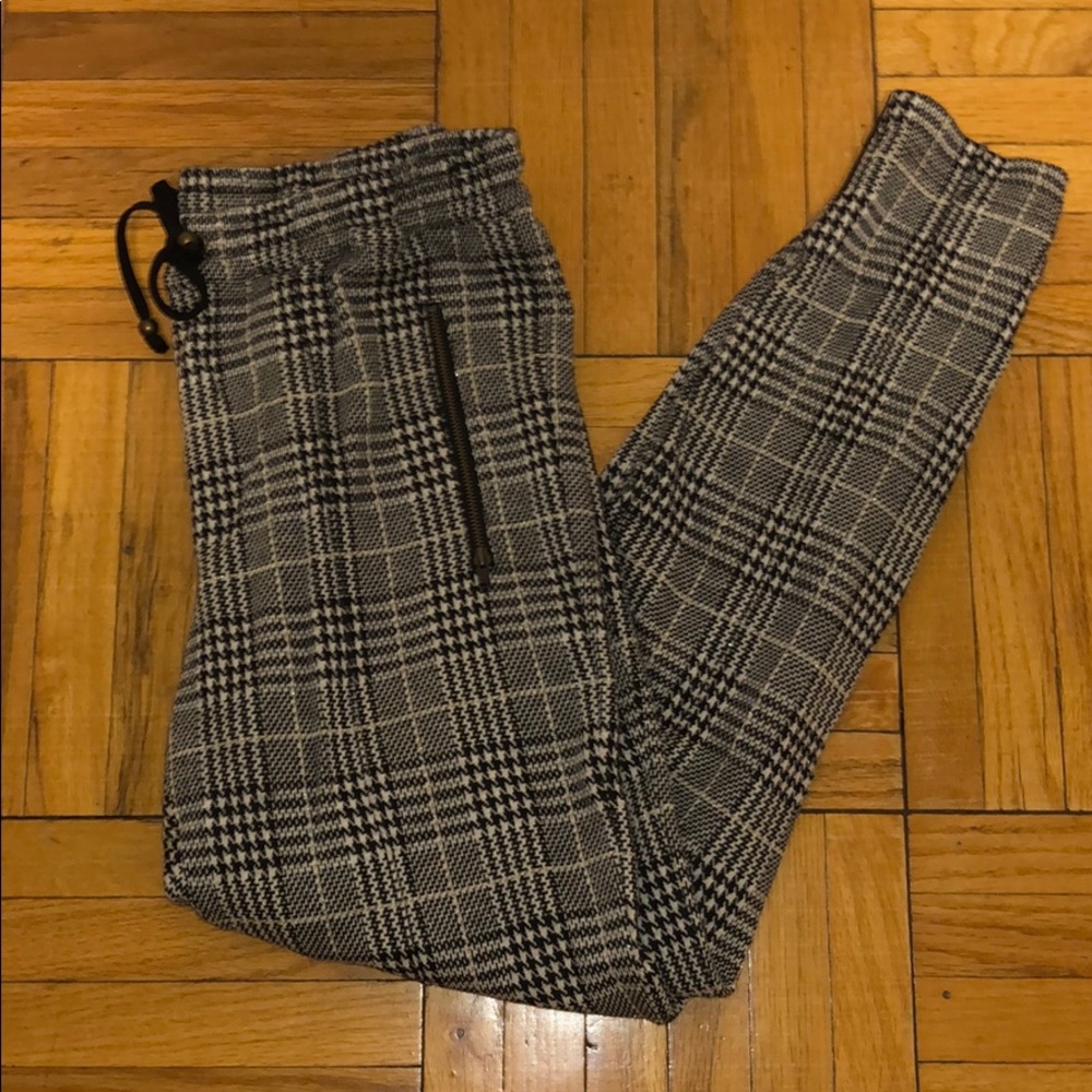 Plaid Jogger